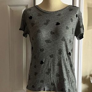 J Crew Heart T-Shirt